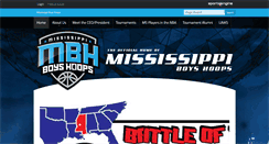 Desktop Screenshot of msboyshoops.com